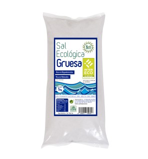 Sal Gruesa Del Mediterráneo Bio 1 Kg Sol Natural
