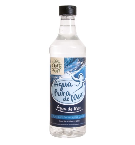 Agua De Mar Pequeña 500 Ml Sol Natural