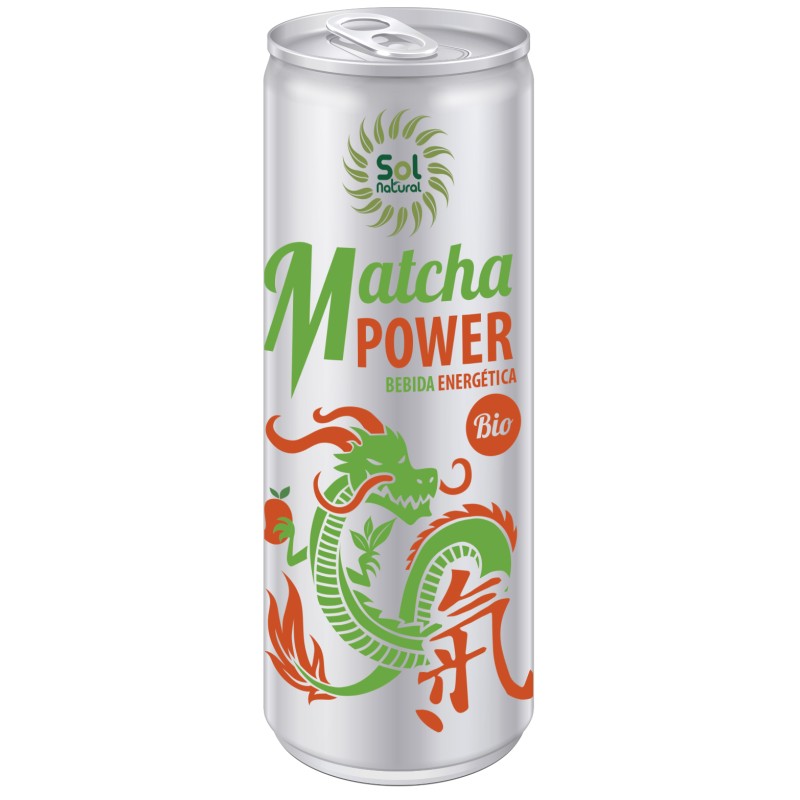 Bebida Energética Matcha Power Bio 250 Ml Sol Natural Bebida Energética Matcha Power Bio 250 Ml Sol Natural