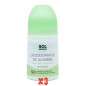 Pack 3 unidades Desodorante Líquido De Alumbre Aloe Y Neem 75 Ml Sol Natural