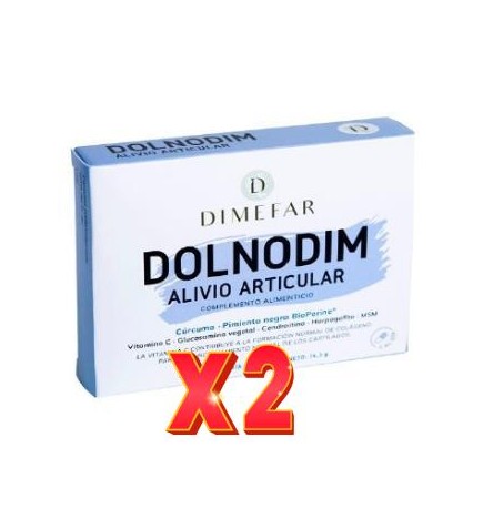 Pack de 2 unidades Dolnodim 20 Cápsulas 20 cápsulas vegetales de Dimefar
