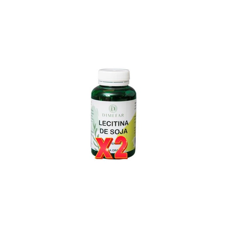 Pack de 2 unidades Lecitina De Soja 80 perlas de Dimefar