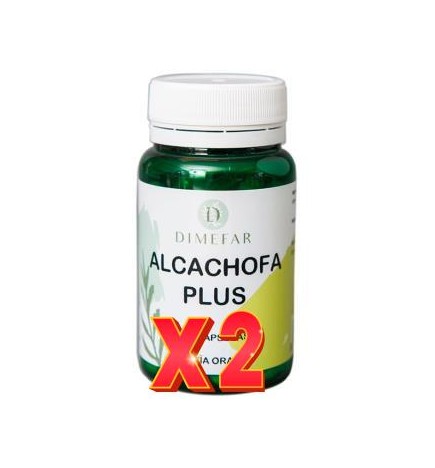 Pack de 2 unidades Alcachofa Plus 60 cápsulas de Dimefar