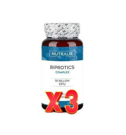 Pack de 3 unidades Probioticos Complex 60 Capsulas Nutralie
