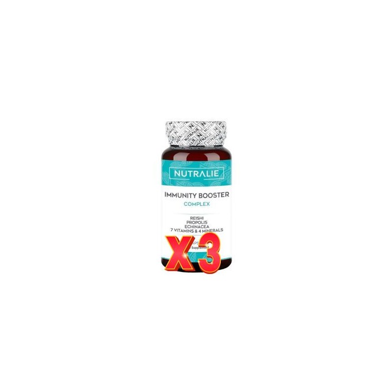Pack de 3 unidades Immunity Booster V2 60 Capsulas Nutralie