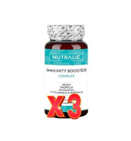 Pack de 3 unidades Immunity Booster V2 60 Capsulas Nutralie