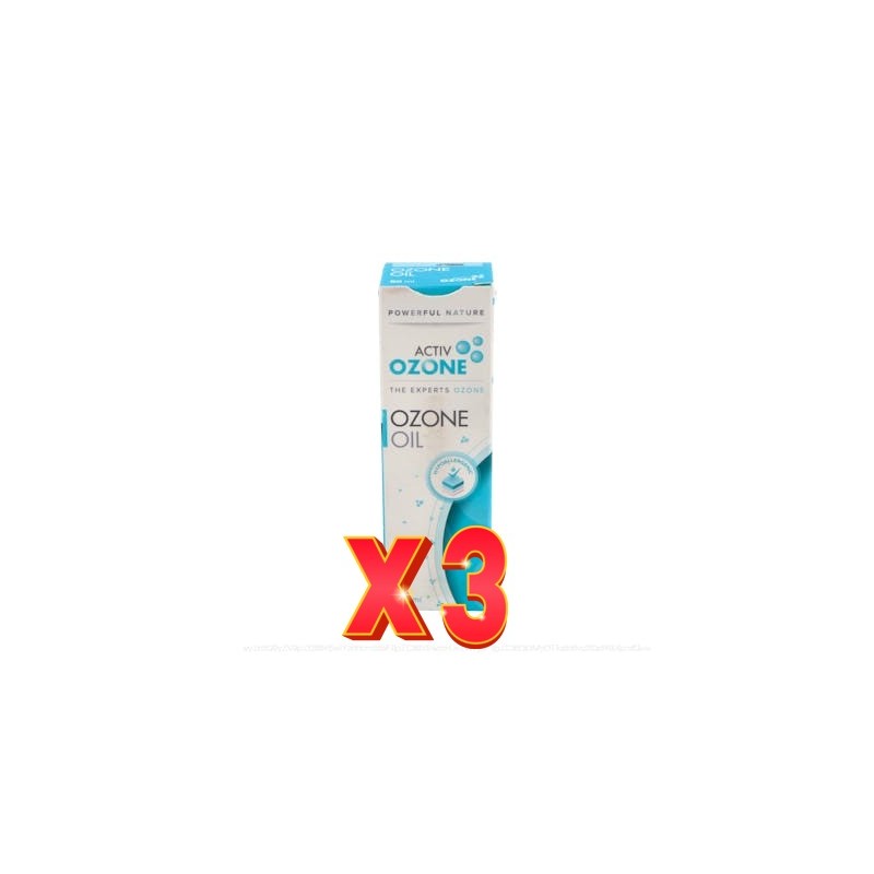 Pack de 3 unidades Aceite Ozone Oil 50Ml Activozone
