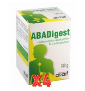 Pack 4 unidades Abadigest (Vadessa) Bote 180 Gramos Kiluva - Abad