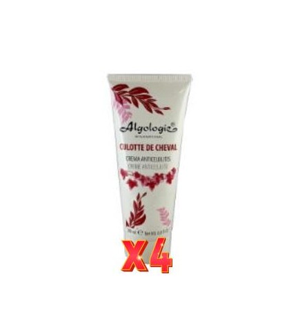 Pack 4 unidades Crema Adelgazante A Base De Algas 200 Ml Algologie