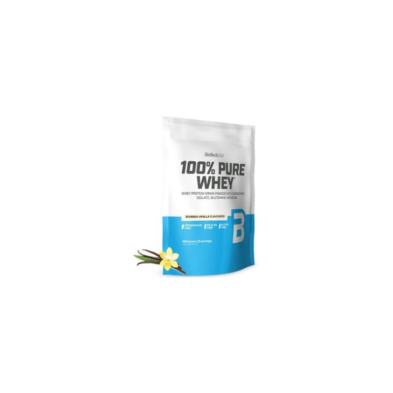 100% Pure Whey Bourbon Vainilla - 1000G Biotechusa