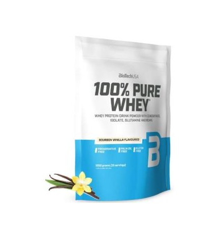 100% Pure Whey Bourbon Vainilla - 1000G Biotechusa