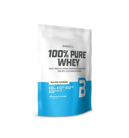 100% Pure Whey Arroz Con Leche - 1000G Biotechusa