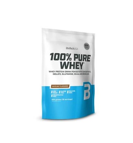 100% Pure Whey Avellana - 454G Biotechusa