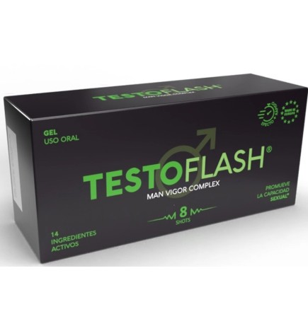 Testoflash vigor complex 8 geles MSR Lab