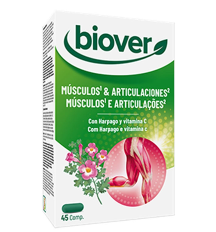 Musculos y articulaciones (Harpago forte+vit.C) 45 comprimidos Biover