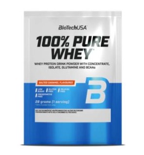 100% Pure Whey Caramelo Salado - 28G Biotechusa