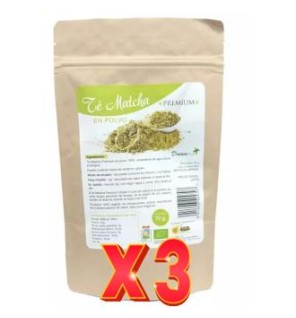 Pack de 3 unidades Te Matcha premium bio 70g Dream Foods