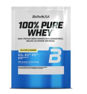 100% Pure Whey Arroz Con Leche - 28G Biotechusa