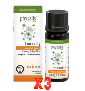 Pack de 3 unidades Sinergia Immunity bio 10 ml Physalis