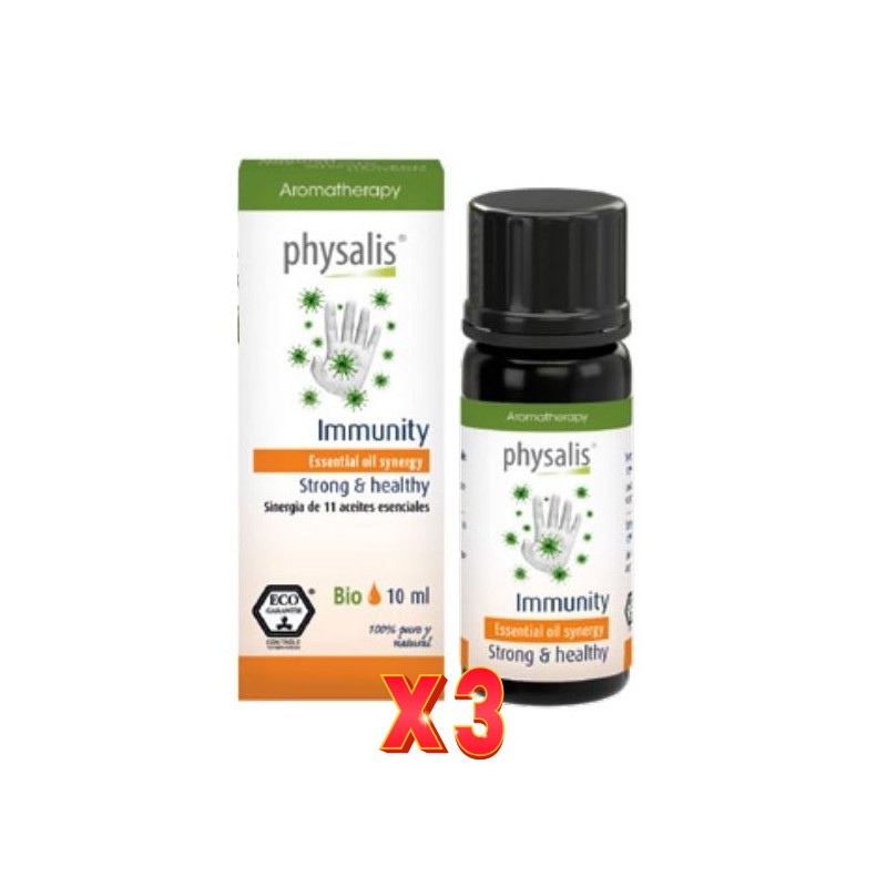 Pack de 3 unidades Sinergia Immunity bio 10 ml Physalis Pack de 3 unidades Sinergia Immunity bio 10 ml Physalis