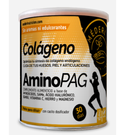 Amino Pag Colageno Neutro 360 Gr Sg Vegan Mederi Nutricion Integrativa