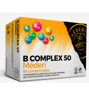 B Complex 50 60 comprimidos Mederi Nutricion Integrativa