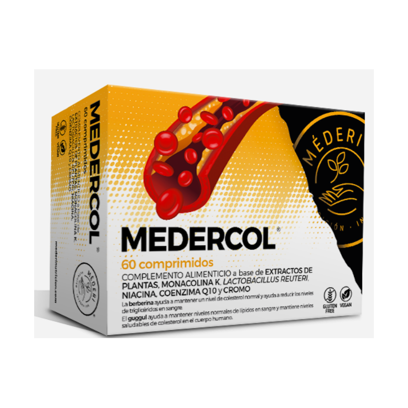 Medercol 60 comprimidos Mederi Nutricion Integrativa Medercol 60 comprimidos Mederi Nutricion Integrativa