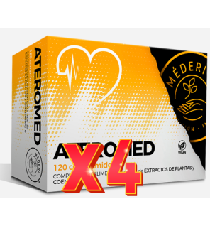 Pack de 4 unidades Ateromed 120 comprimidos Mederi Nutricion Integrativa