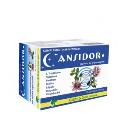 Ansidor 60 Capsulas Golden & Green