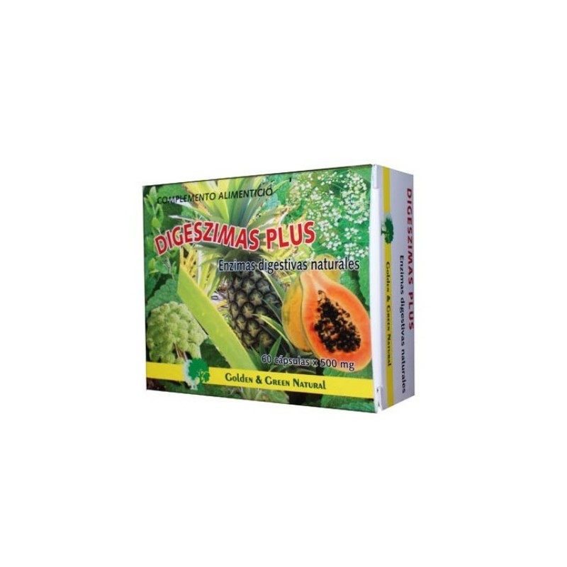 Digeszimas Plus 60 Capsulas Golden & Green Digeszimas Plus 60 Capsulas Golden & Green
