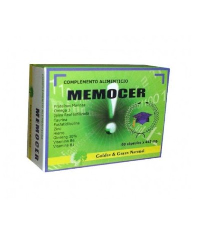 Memocer 60 Capsulas Golden & Green