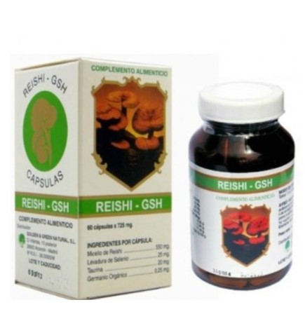 Reishi - Gsh 60 Capsulas Golden & Green