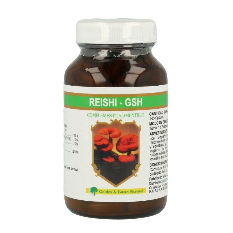 Reishi - Gsh 120 Capsulas Golden & Green Reishi - Gsh 120 Capsulas Golden & Green
