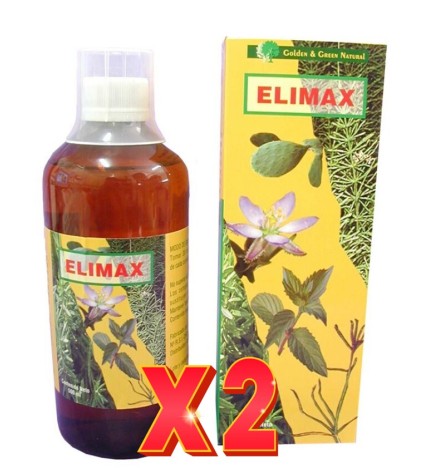 Pack de 2 unidades Elimax 500 Ml Golden & Green