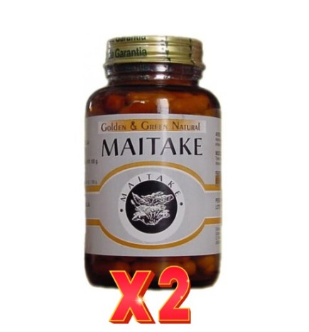 Pack de 2 unidades Maitake 120 Capsulas Golden & Green