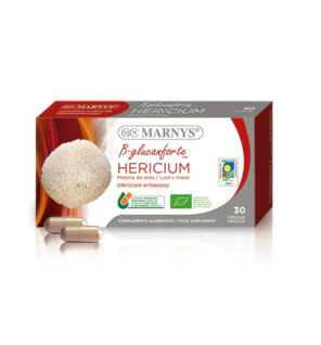 B Glucanforte Hericium Melena De León Bio 30 Cápsulas Vegetales Marnys