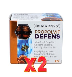 Pack de 2 unidades Propolvit Defens 20 Viales X 10 Ml Marnys