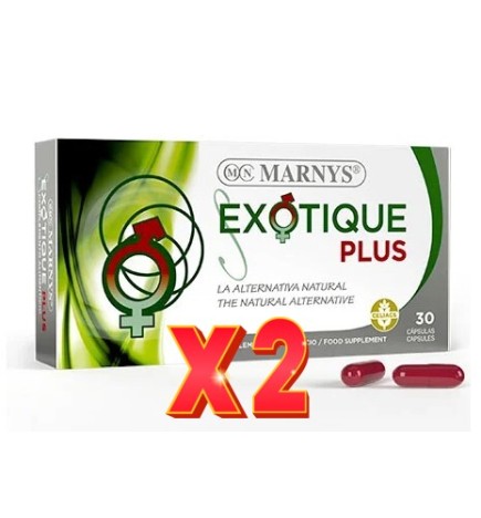 Pack de 2 unidades Exotique Plus 30 Cápsulas Marnys