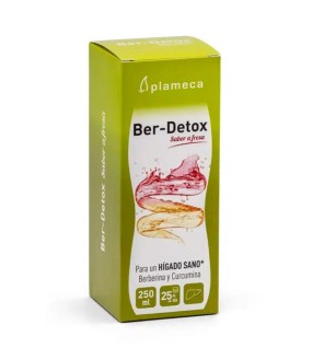 Ber-Detox Sabor Fresa 250 Ml Plameca