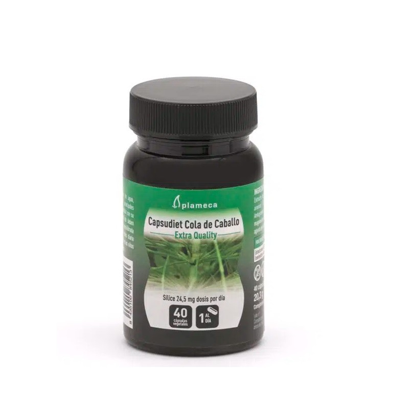 Capsudiet Cola De Caballo  40 Cápsulas Vegetales Plameca