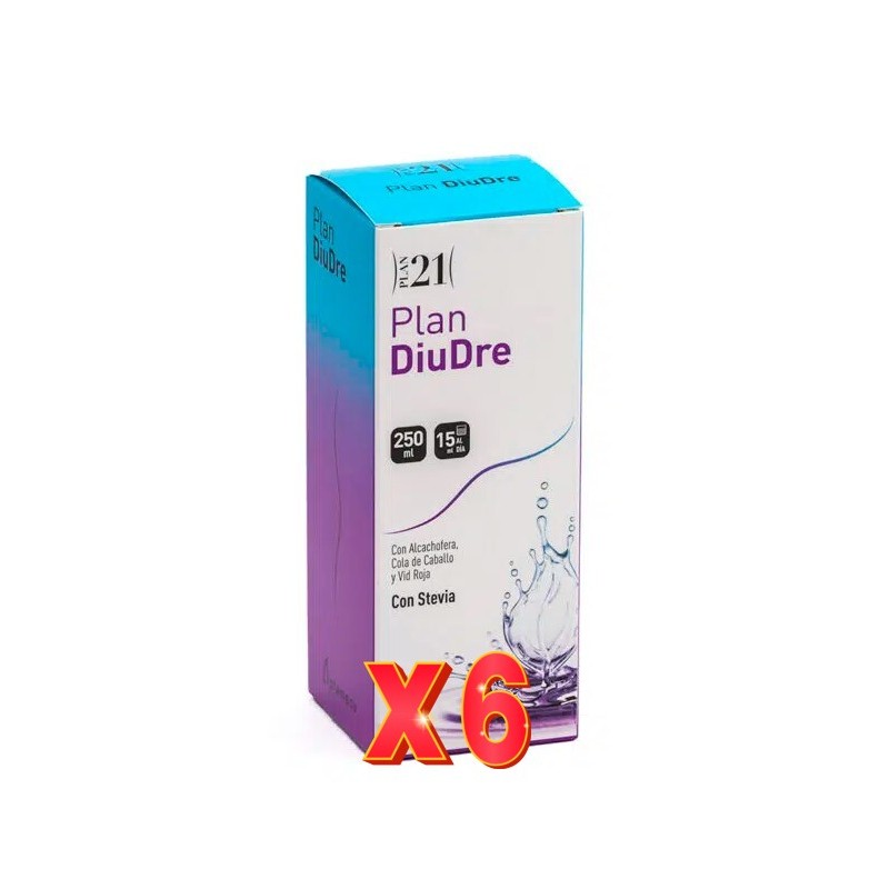 Pack de 6 unidades Plan Diudre 250 Ml Plameca