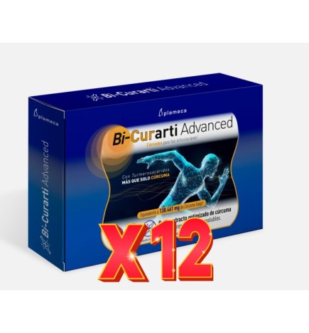 Pack 12 unidades Bi-Curarti Advanced 30 Comprimidos Plameca
