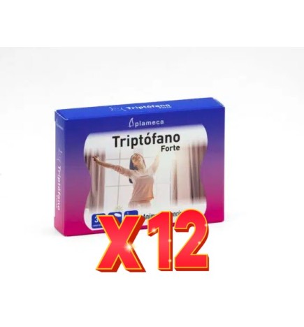 Pack 12 unidades Triptófano Forte 30 Comprimidos Plameca