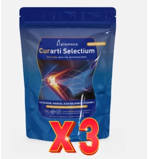 Pack de 3 unidades Curarti Selectium Polvo 300 G Plameca