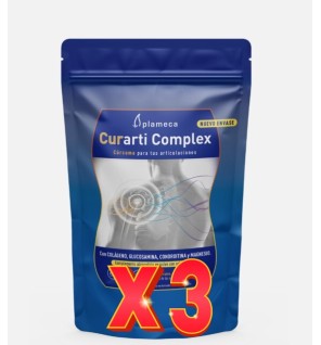 Pack de 3 unidades Curarti Complex Polvo 280 G Plameca