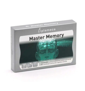 Master Memory 30 Cápsulas Vegetales Plameca
