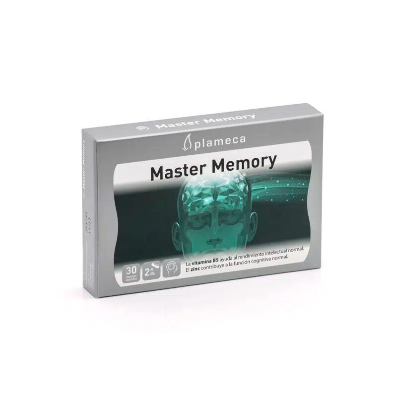 Master Memory 30 Cápsulas Vegetales Plameca Master Memory 30 Cápsulas Vegetales Plameca