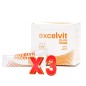 Pack de 3 unidades Excelvit Pure (Bienestar) 30 Sticks