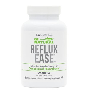 Gi Natural Reflux Ease 60 Comprimidos Masticables Natures Plus