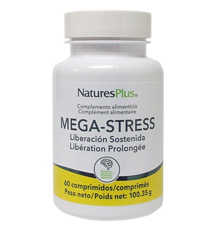 Mega-Stress 60 Comprimidos Natures Plus